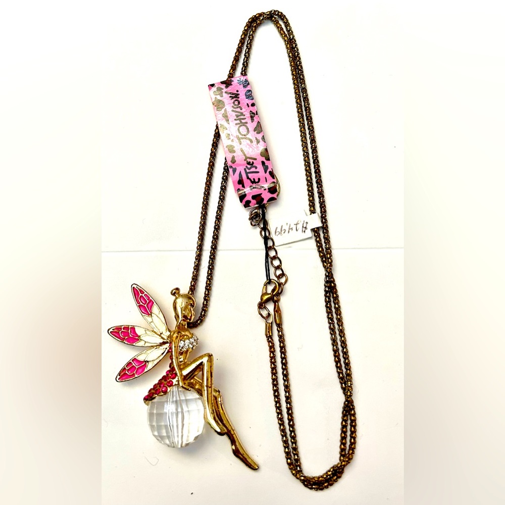 Betsey Johnson Fairy Necklace